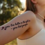 Tatuering citat: inspirerande idéer och tips